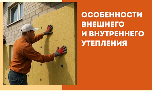 Какие особенности внешнего и внутреннего утепления в Белой Калитве