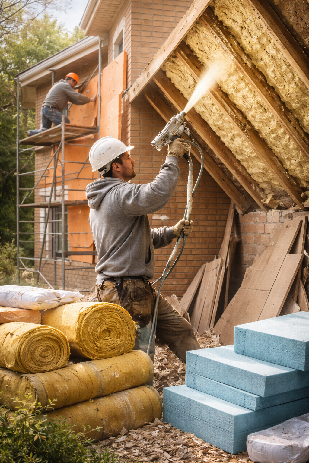 Утепление домов в Белой Калитве под ключ от 4356 руб/м2 | Профессионально — ТепломастерБкл